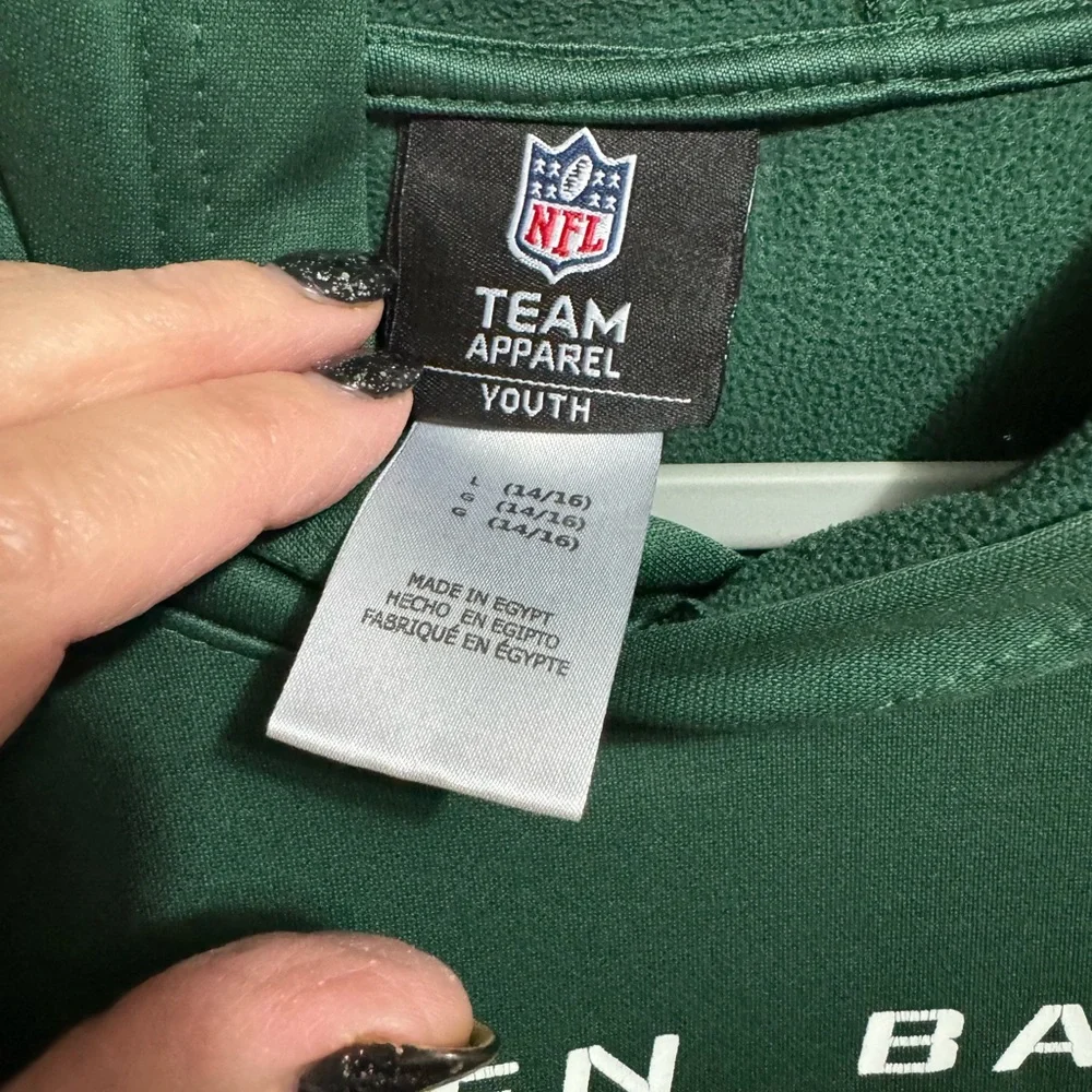Green Bay Packers NFL Apparel‎ Hoodie, Size L